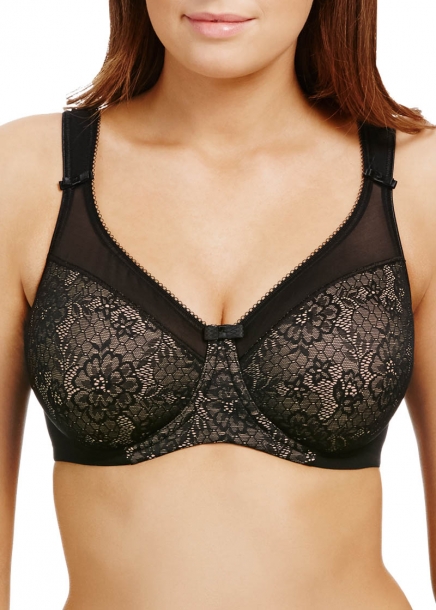 BH minimizer - rintaliivit minimizer - Berlie underkläder svart